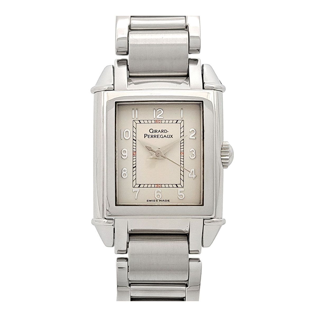 ジラールペルゴ ヴィンテージ 1945 Overhauled 2590 手巻き ステンレススティール レディース GIRARD-PERREGAUX 【中古】 【時計】 ジラールペルゴ ヴィンテージ 1945 Overhauled 2590 手巻き ステンレス