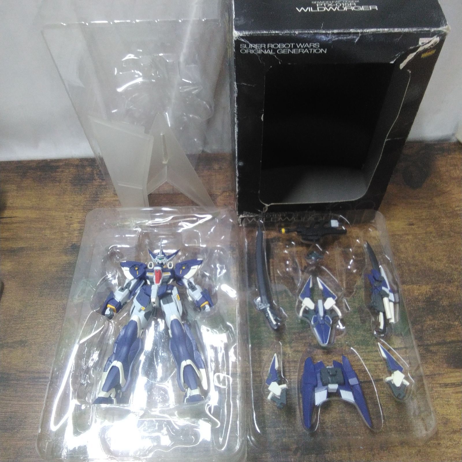 バンプレスト フィギュア スーパーロボット大戦オリジナル・ジェネレーション PTX-015R ビルトビルガー ケース傷みあり 長期保管品 X022