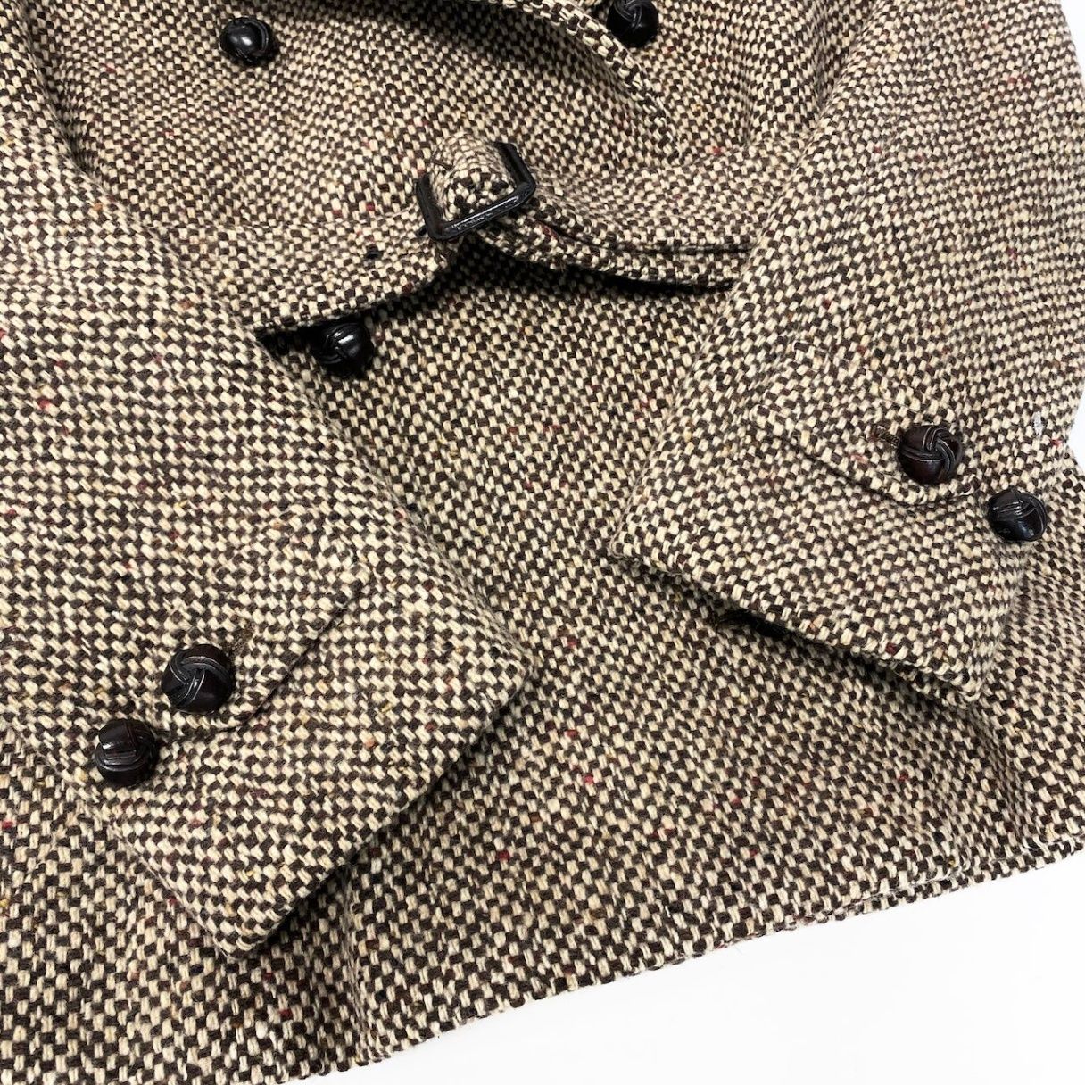 26e8 Max Mara マックスマーラ ダブルブレスト ツイードコート 中綿
