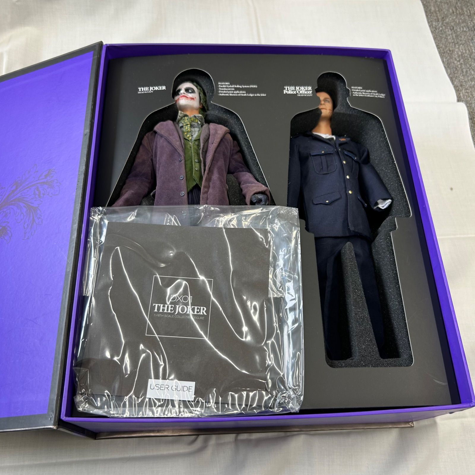 希少・カタログ付】Hot Toys DX01 THE JOKER（The Dark Knight）台座 