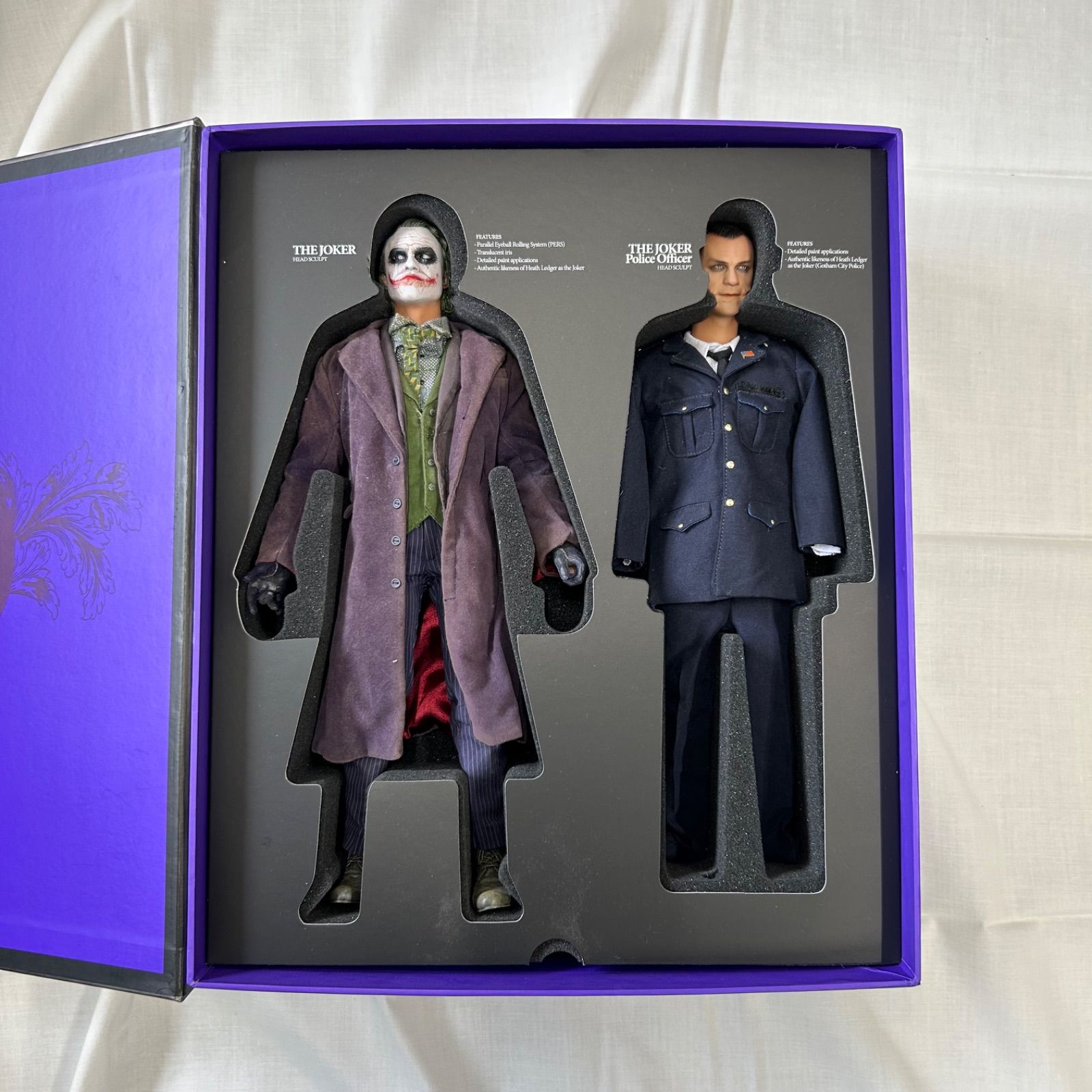希少・カタログ付】Hot Toys DX01 THE JOKER（The Dark Knight）台座