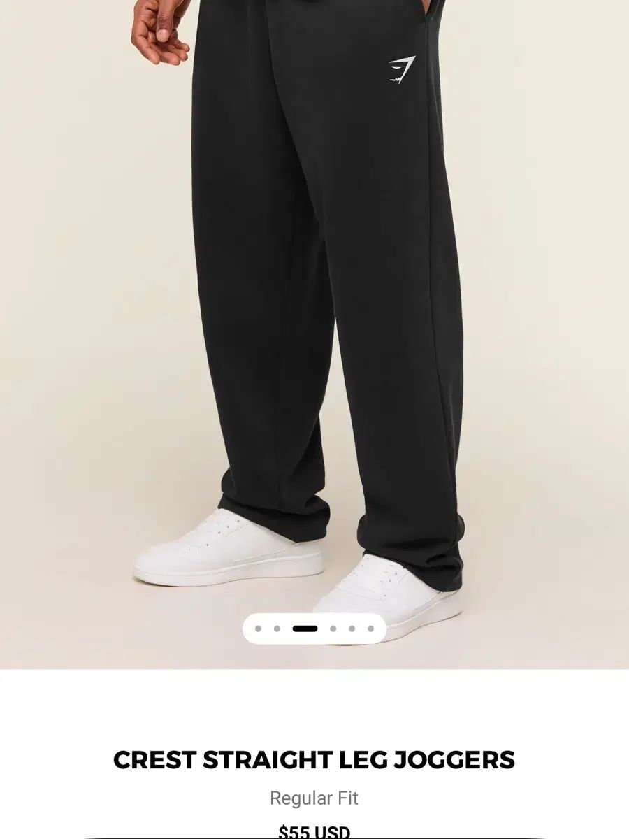 ジムシャーク クレスト ストレート パンツ S