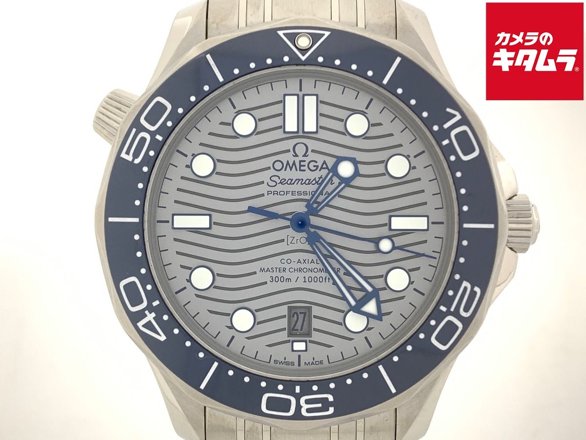【中古】 【良品】 オメガ(OMEGA) シーマスター ダイバー300M グレー 210.30.42.20.06.001 ステンレススティール