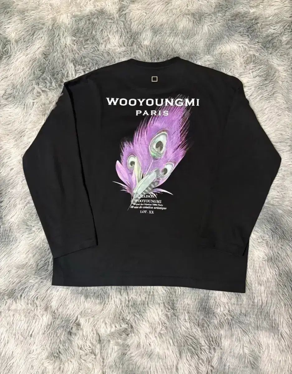 46 ウーヨンミ(WOOYOUNGMI) フェザー ロングスリーブ