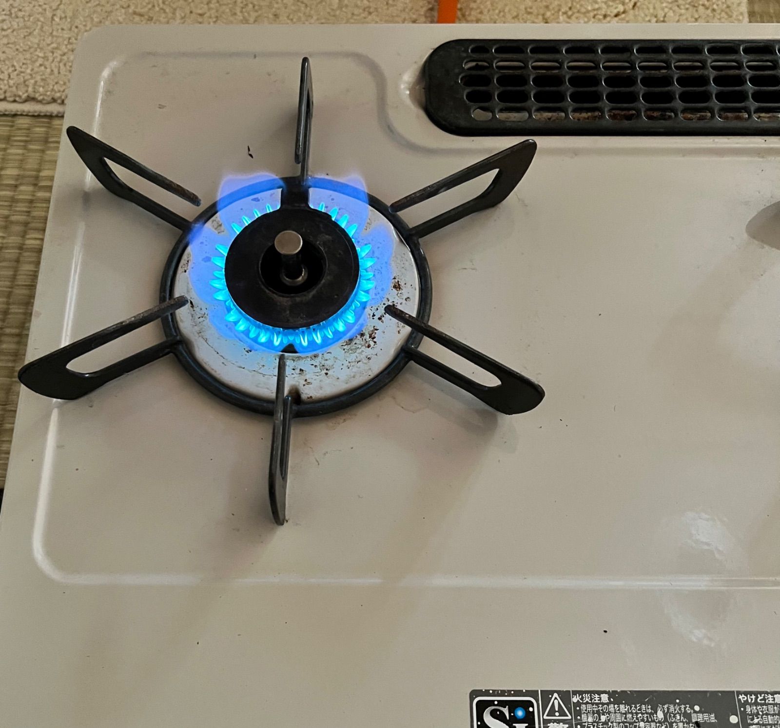 リンナイ | ガステーブル ガスコンロ Rinnai 水がいらない片面焼グリル 