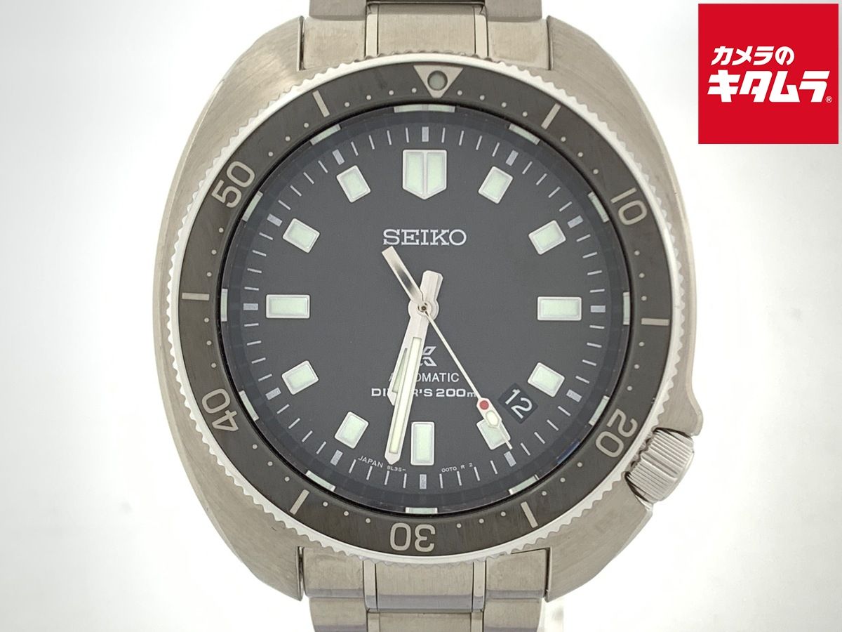 【中古】 【美品】 セイコー プロスペックス グレー SBDX047 ステンレススティール