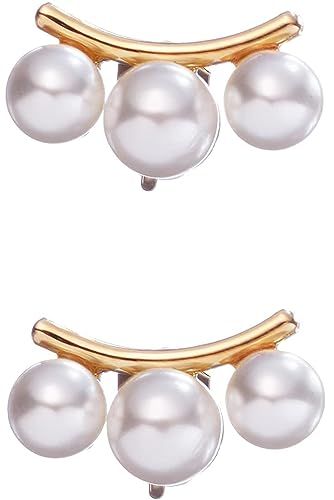 [VIRINA] ヴィリーナ ピアス イヤリング レディース パール オフィス ゴールド シンプル 両耳セット クレッセントパールピアス ホワイト 金属アレルギー対応 チタンポスト送料無料 8a5e388d