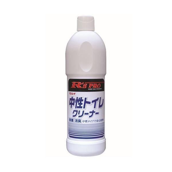 （まとめ）リンレイ RS PRO 中性トイレクリーナー 800ml 1本 〔×10セット〕