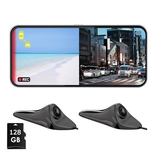 【新品】【新型BSD搭載】電子サイドミラー &ドライブレコーダー 6.25インチタッチパネルモニター&カメラセット 1080P 録画機能付き 2分割画面 駐車監視 レンズ角度調整可能 簡単取り付け 日本語操作画面 日本取扱説明書 DC12V車 fa8a7567