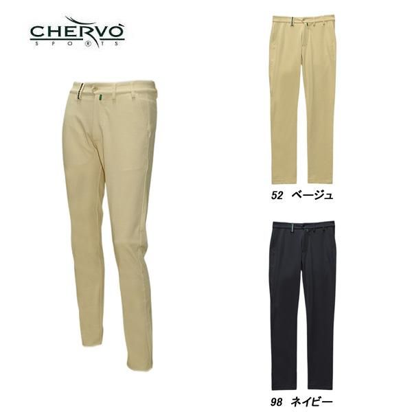 シェルボ CHERVO メンズ 春秋 ストレッチ ドット柄パンツ サイズ46/50 031-78210ss