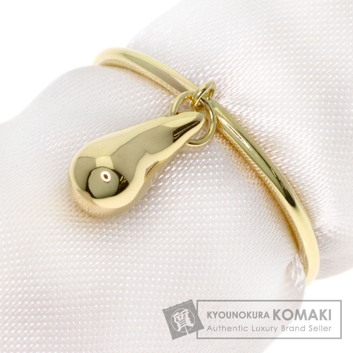 TIFFANY&Co. ティファニー ティアドロップ リング・指輪 K18YG レディース [中古]