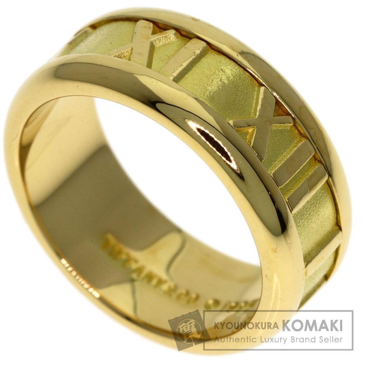 TIFFANY&Co. ティファニー アトラス リング・指輪 K18YG レディース [中古]