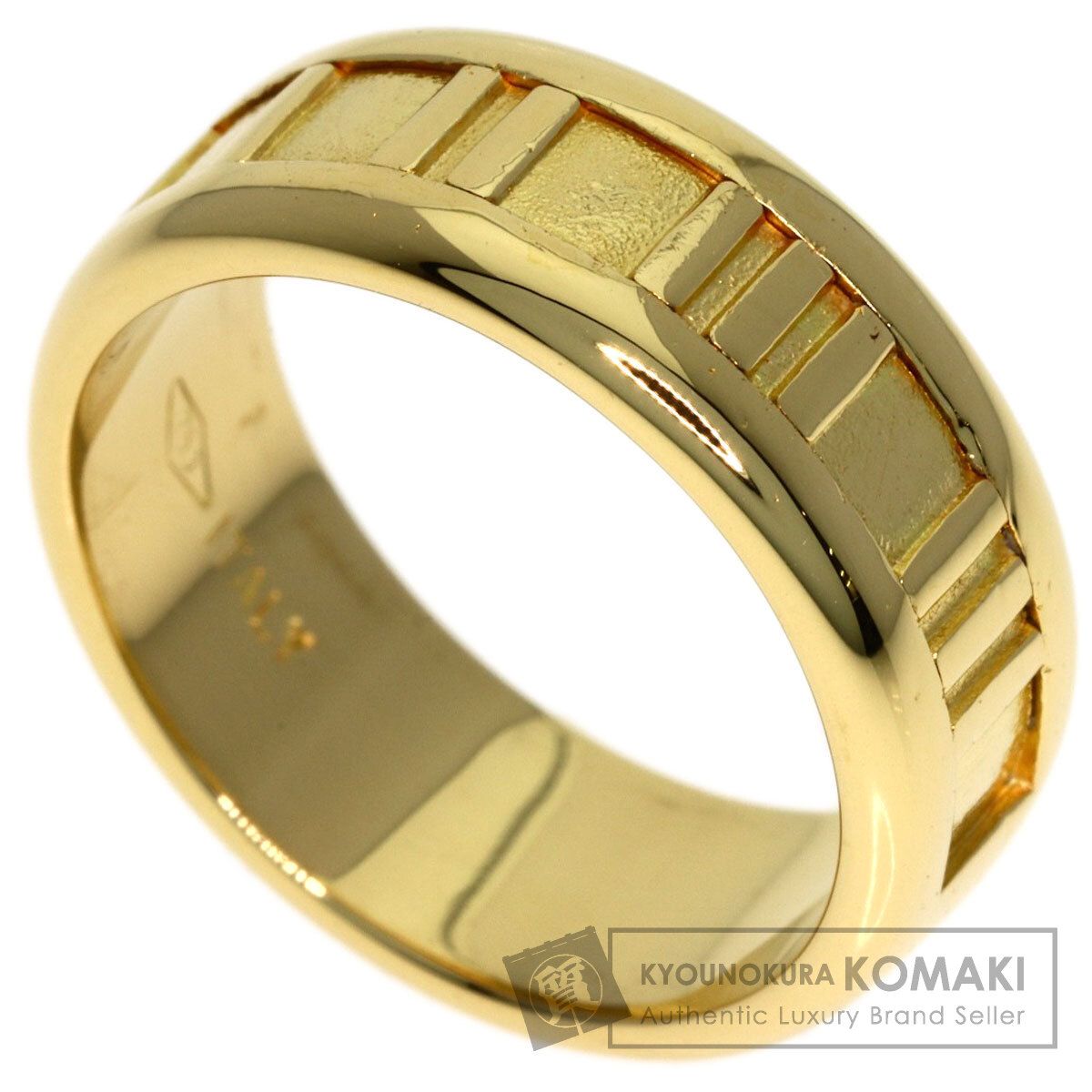 TIFFANY&Co. ティファニー アトラス リング・指輪 K18YG レディース [中古]