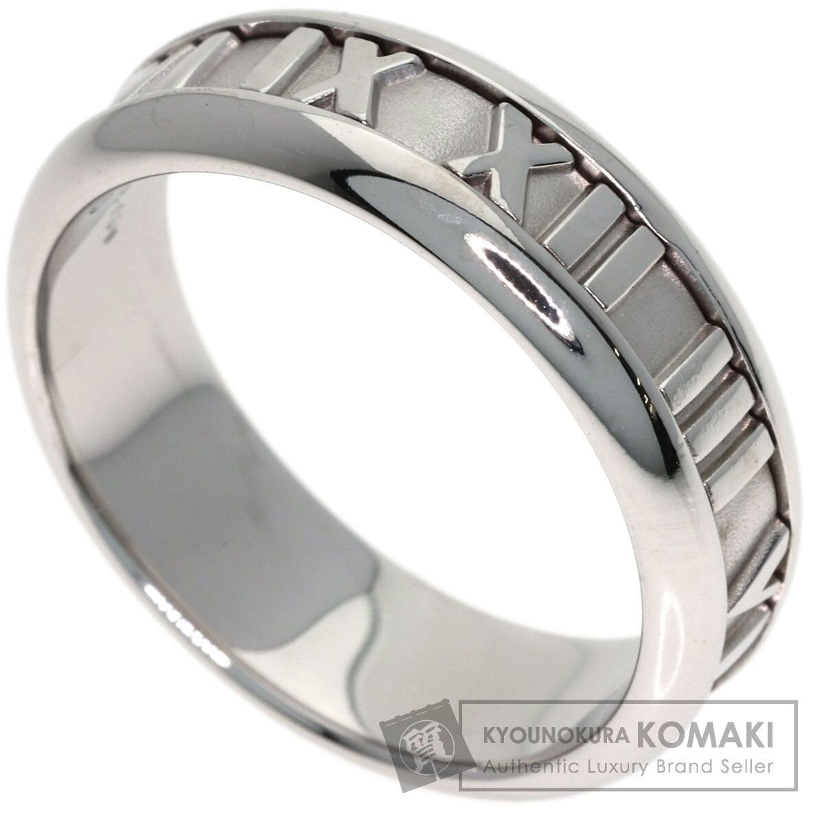 TIFFANY&Co. ティファニー アトラス リング・指輪 K18WG レディース [中古]