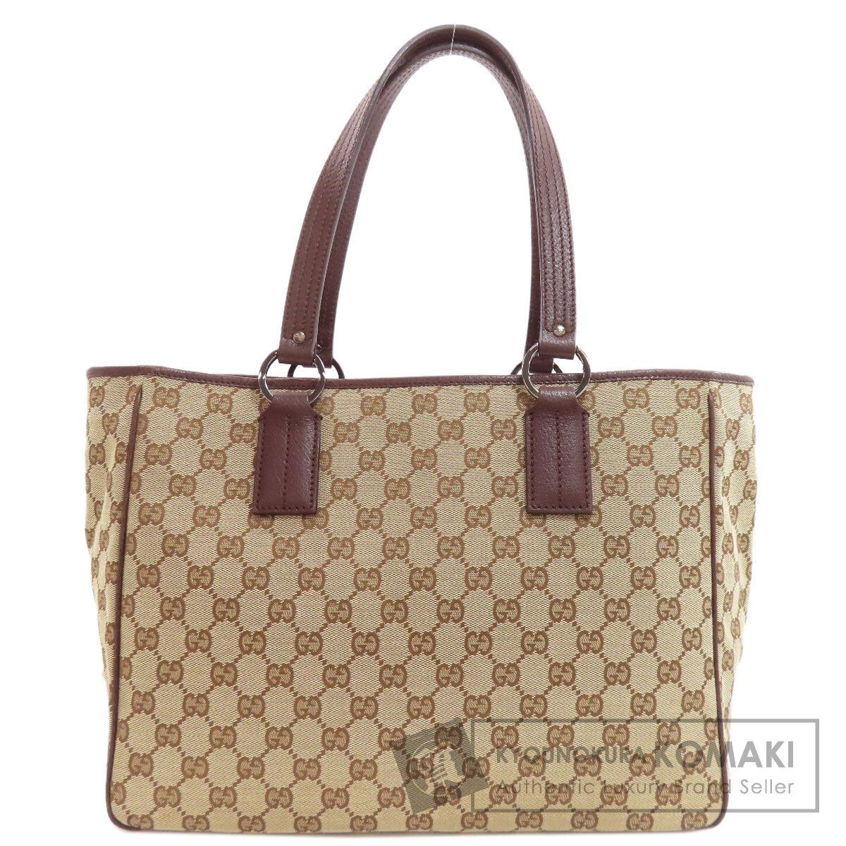 GUCCI グッチ 113017 GG柄 トートバッグ キャンバス レディース [中古]