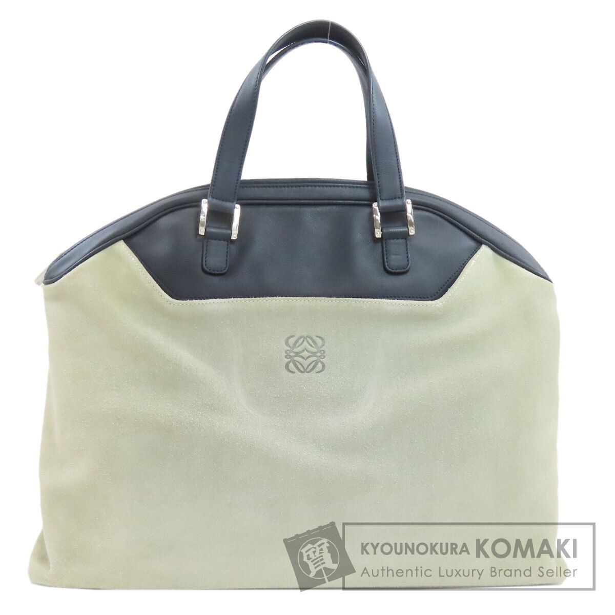 LOEWE ロエベ アナグラム トートバッグ スウェード レザー レディース [中古] 37,538円