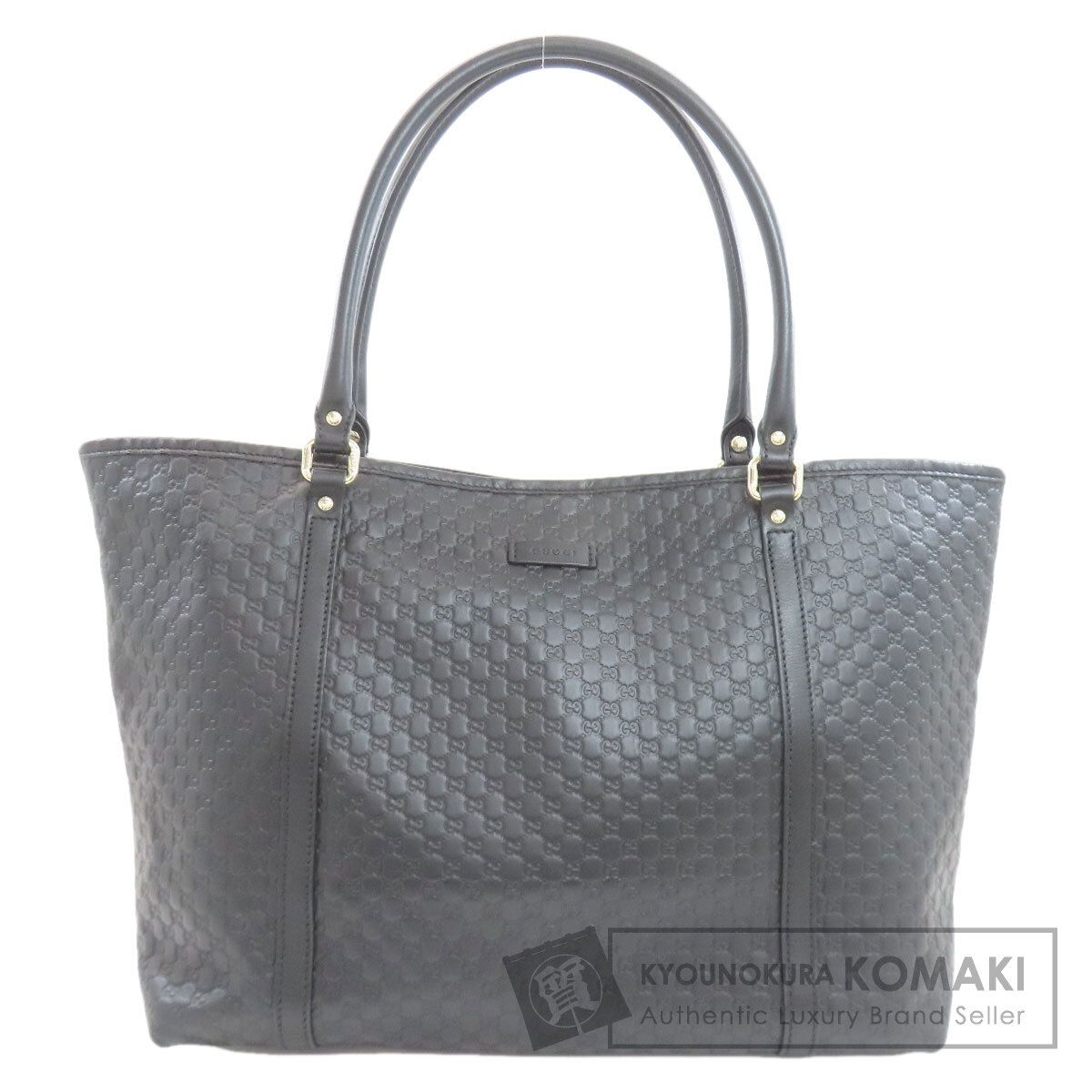 GUCCI グッチ 449647 アウトレット GGシグネチャー マイクロシマ トートバッグ カーフ レディース [中古]