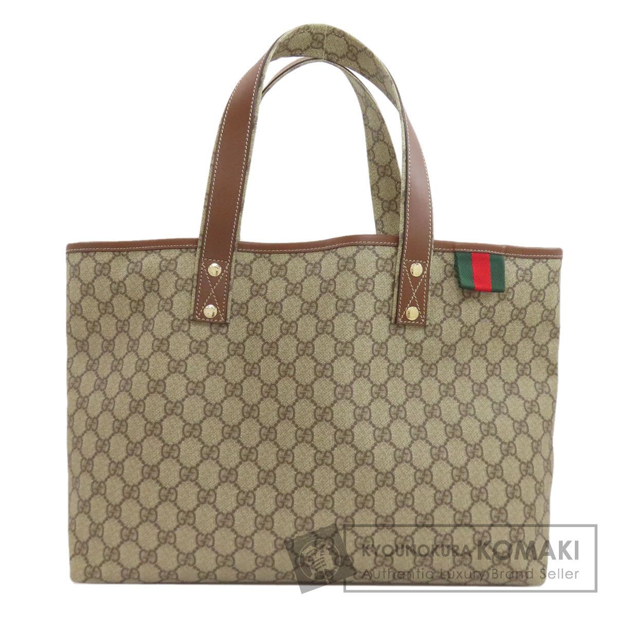 GUCCI グッチ 211134 GGスプリーム トートバッグ PVC レディース [中古]