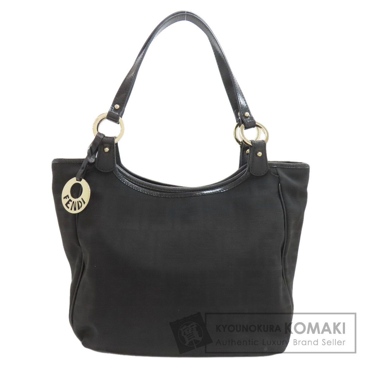 FENDI フェンディ ズッカ柄 トートバッグ PVC レディース [中古]