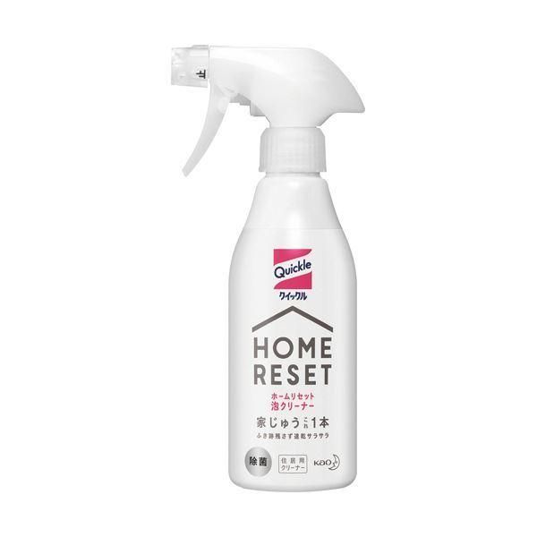 （まとめ）花王 クイックル ホームリセット 泡クリーナー 本体 300ml 1本 〔×10セット〕