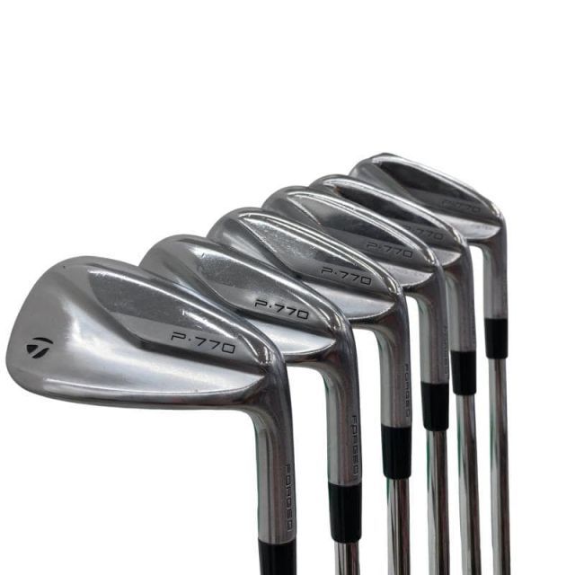 【中古】 テーラーメイド Taylor Made P・770(2020) 6S アイアンセット IR NS PRO MODUS3 TOUR105 (フレックスS) メンズ 男性用 右利き 右用 Cランク ゴルフクラブ