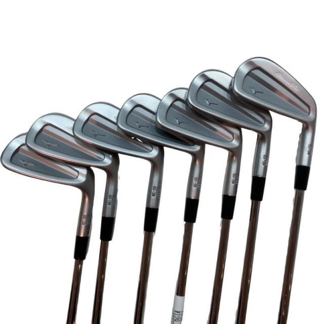 【中古】 ミズノ Mizuno Pro S-3 7S アイアンセット IR 純正特注シャフト (フレックスS) メンズ 男性用 右利き 右用 Cランク ゴルフクラブ