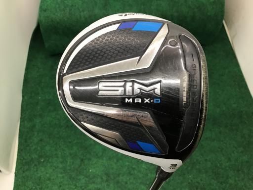 【中古】 テーラーメイド SIM MAX-D 3W フェアウェイウッド FW TENSEI BLUE TM50(FW) (フレックスR) メンズ 男性用 右利き 右用 Cランク ゴルフクラブ