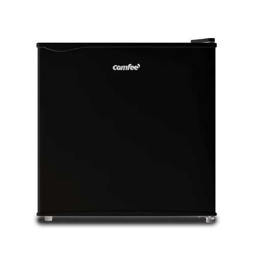 COMFEE' 冷蔵庫 45L 幅47.2cm 右開き コンパクト 温度調節 静音 省エネ 小型 一人暮らし RCD45BL(E) ブラックY 62df3488