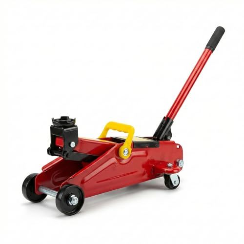 自動車 工具 油圧式 フロアジャッキ 2t キャリングハンドル付き 軽自動車/小型車/乗用車/タイヤ交換/メンテナンス/整備Y fe0b132c