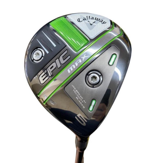 【中古】 キャロウェイ EPIC MAX 5W フェアウェイウッド FW Diamana 40 for CW(2021 EPIC FW) (フレックスSR) メンズ 男性用 右利き 右用 Cランク ゴルフクラブ