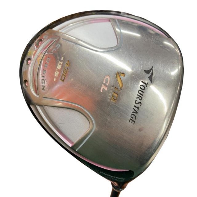 【中古】 ブリヂストン TOURSTAGE ViQ CL(2008) 13.5°(クリスタルピンク) ドライバー DR VD-30 (フレックスL) レディース 女性用 右利き 右用 Cランク ゴルフクラブ