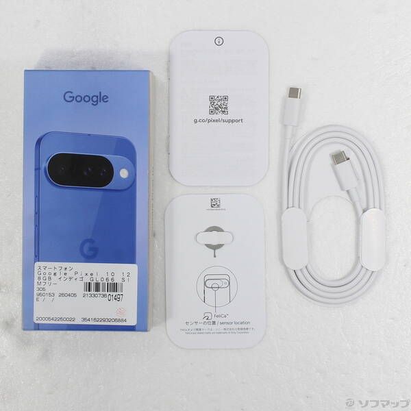 Google Pixel 10 128GB インディゴ 中古 中古】Google 国内版 【SIMフリー】 Pixel 10 インディゴ 12GB 128GB