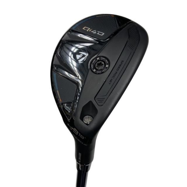 【中古】 テーラーメイド Qi4D U3 ユーティリティ UT 純正特注シャフト (フレックスS) メンズ 男性用 右利き 右用 Bランク ゴルフクラブ