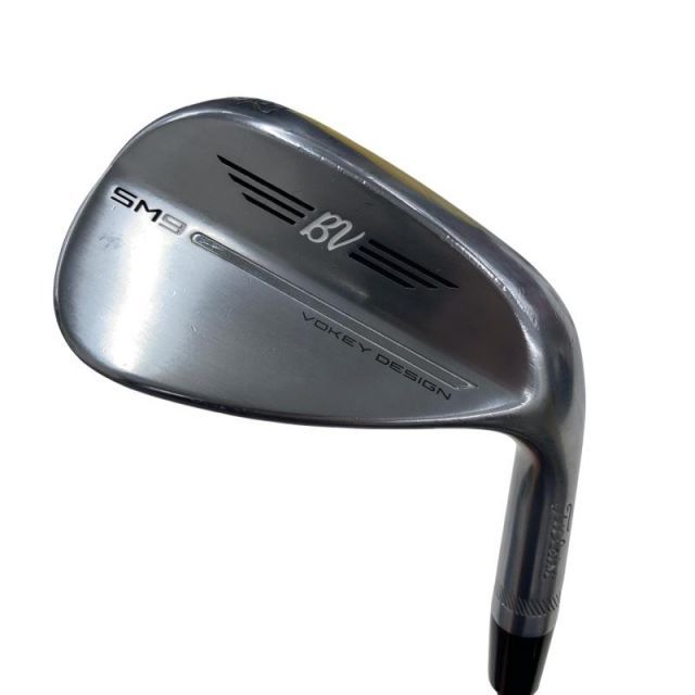 【中古】 タイトリスト VOKEY SPIN MILLED SM9 ツアークロム 52°/12°F ウェッジ WG NS PRO 950GH neo (フレックスS) メンズ 男性用 右利き 右用 Cランク ゴルフクラブ