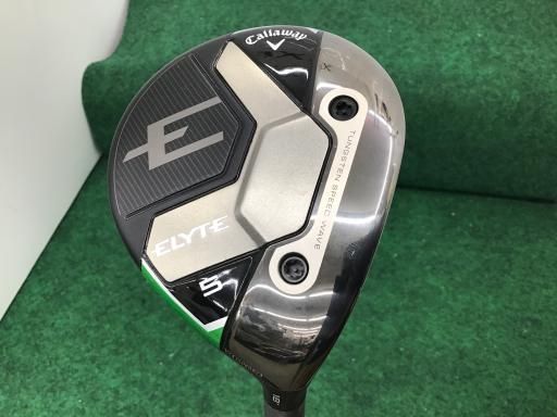 【中古】 キャロウェイ ELYTE 5W フェアウェイウッド FW VENTUS GREEN 50 for CW(ELYTE FW) (フレックスSR) メンズ 男性用 右利き 右用 Bランク ゴルフクラブ