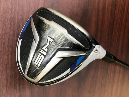 【中古】 テーラーメイド SIM MAX 3W フェアウェイウッド FW TENSEI BLUE TM50(FW) (フレックスSR) メンズ 男性用 右利き 右用 Cランク ゴルフクラブ