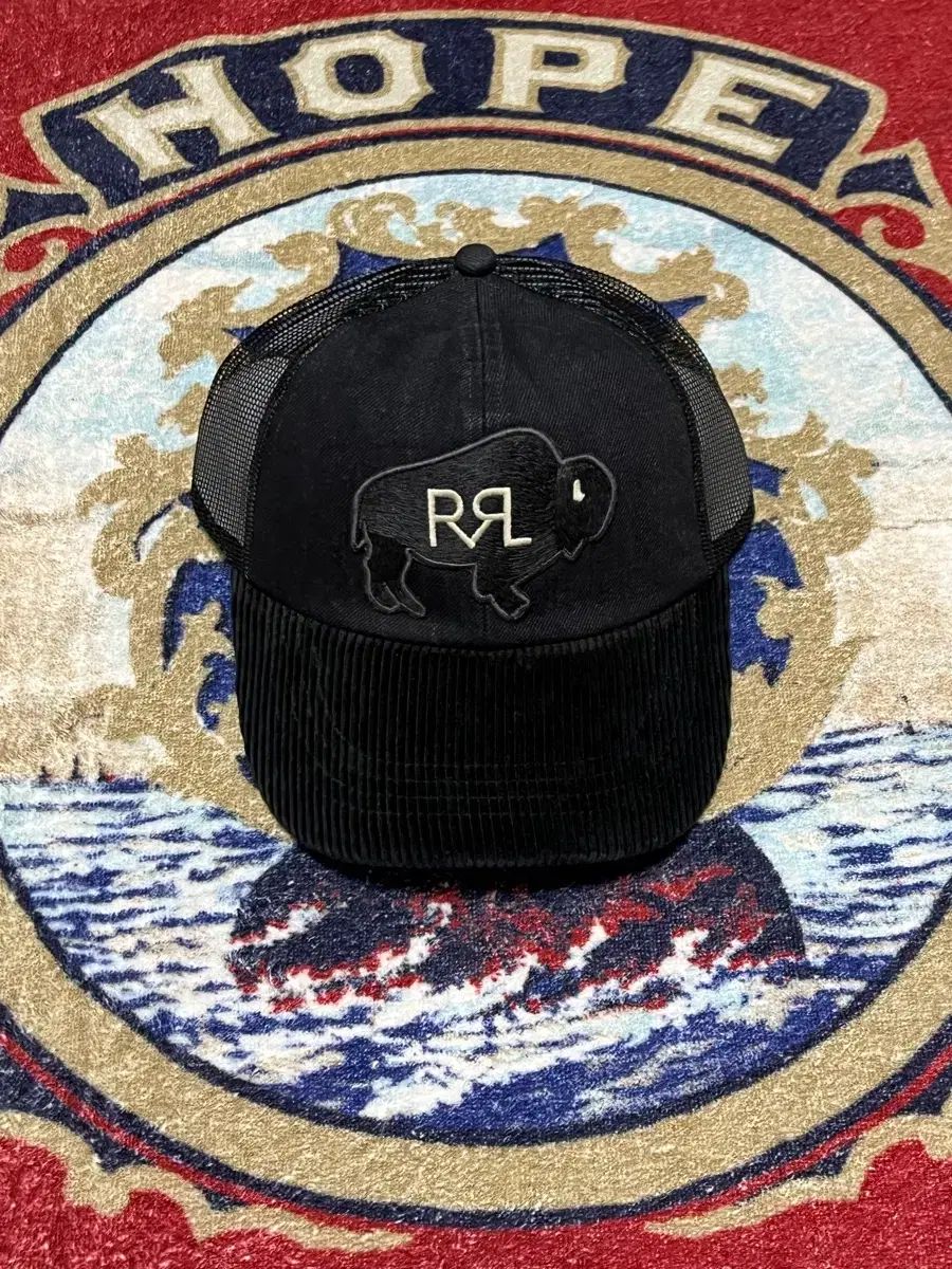 RRL(ダブルアールエル) コーデュロイ ビルデニム トラッカー キャップ