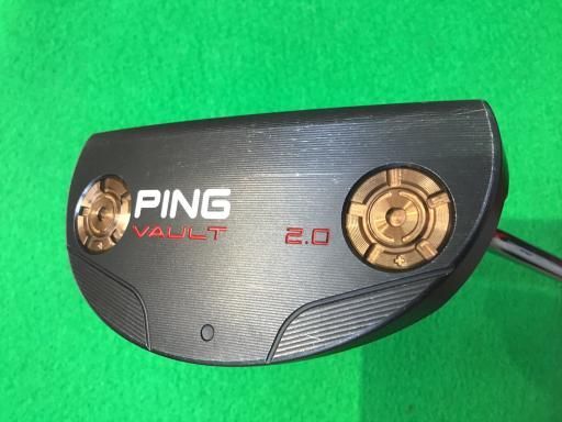 【中古】 ピン VAULT 2.0 PIPER C ステルス(345g) 34インチ(PP61グリップ) パター PT スチール (フレックスその他) メンズ 男性用 右利き 右用 Cランク ゴルフクラブ