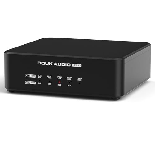 Douk Audio U2 PRO USB デジタルインターフェース XMOS XU316搭載 光/同軸/I2S出力 DSD512対応 オシレーター交換可能 UAC1.0/2.0切替 PC/スマホ/PS5/Switch対応 コンパクト設計kk 5e28661d
