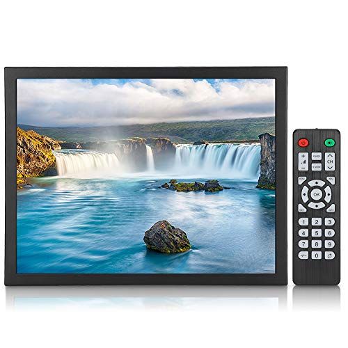15インチモニター、1024x768 HD TFT 4：3ディスプレイWLEDバックライト、HDMI VGA AV BNC USB入力をサポート、CCTV用のポータブル組み込み産業用モニター、PCゲーム(USプラグ)kk a74873aa