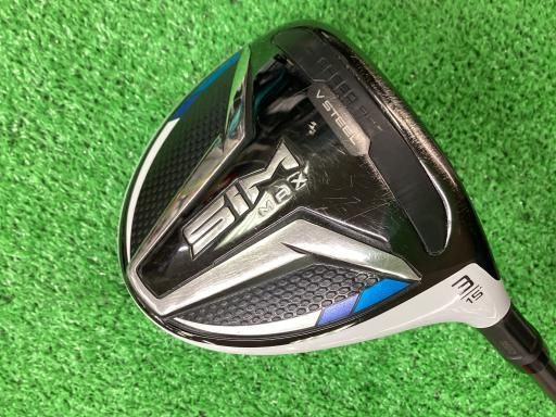 【中古】 テーラーメイド SIM MAX 3W フェアウェイウッド FW TENSEI BLUE TM50(FW) (フレックスS) メンズ 男性用 右利き 右用 Cランク ゴルフクラブ