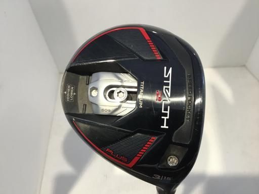 【中古】 テーラーメイド STEALTH2 PLUS 3W フェアウェイウッド FW Diamana TM50(FW) (フレックスS) メンズ 男性用 右利き 右用 Cランク ゴルフクラブ
