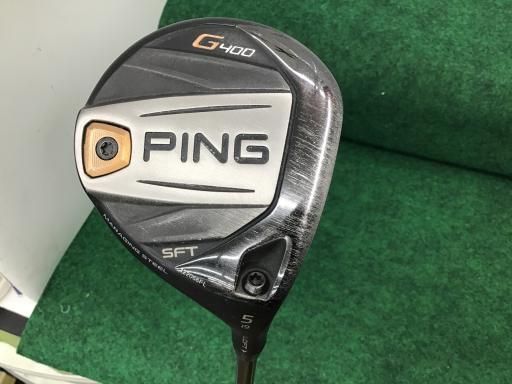 【中古】 ピン G400 SFT 5W フェアウェイウッド FW ALTA J CB(FW) (フレックスSR) メンズ 男性用 右利き 右用 Cランク ゴルフクラブ