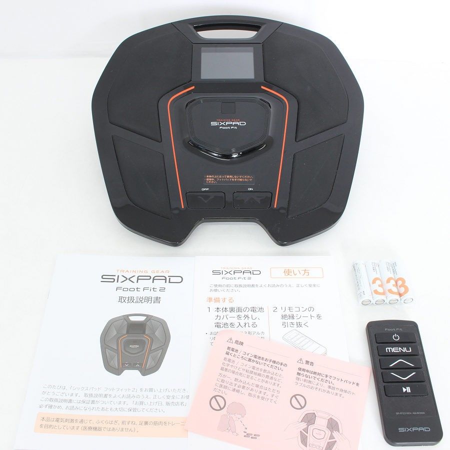 MTG SIXPAD Foot Fit 2 SP-FF2310FA ブラック シックスパッド フットフィット2 本体