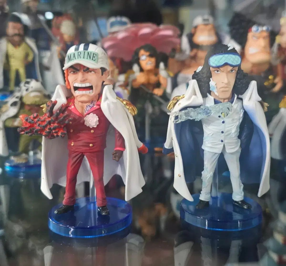 ONE PIECE ワールドコレクタブル レジン 青キジ＋赤井 2個まとめ