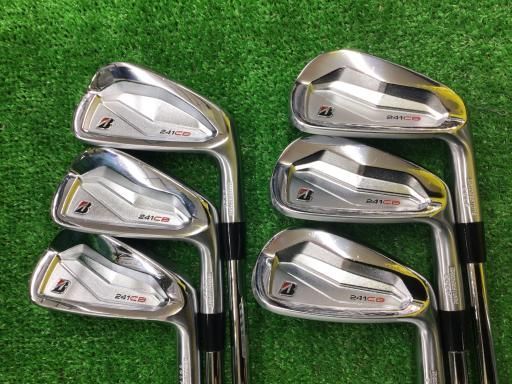 【中古】 ブリヂストン BRIDGESTONE 241CB 6S アイアンセット IR NS PRO MODUS3 TOUR120 (フレックスS) メンズ 男性用 右利き 右用 Cランク ゴルフクラブ