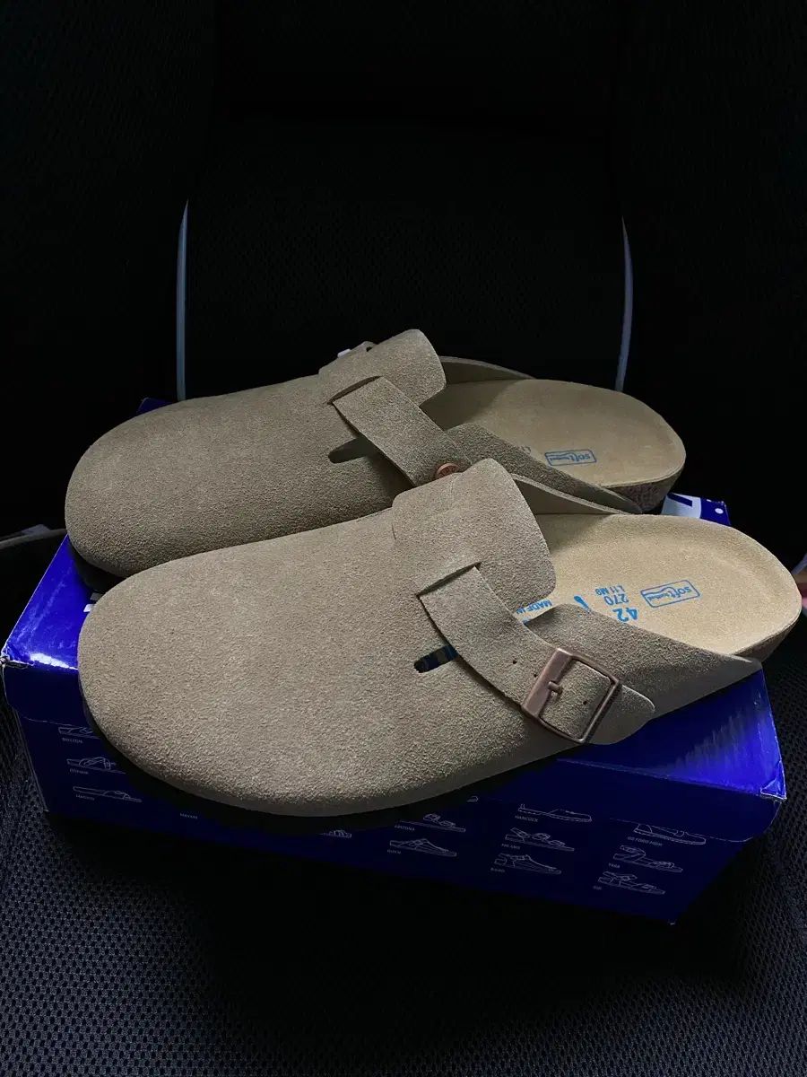 (新品) BIRKENSTOCK ボストン スウェード 42