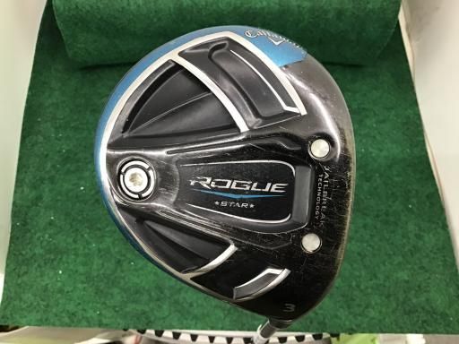 【中古】 キャロウェイ ROGUE STAR 3W フェアウェイウッド FW Speeder EVOLUTION for CW 50(フェアウェイ) (フレックスS) メンズ 男性用 右利き 右用 Cランク ゴルフクラブ