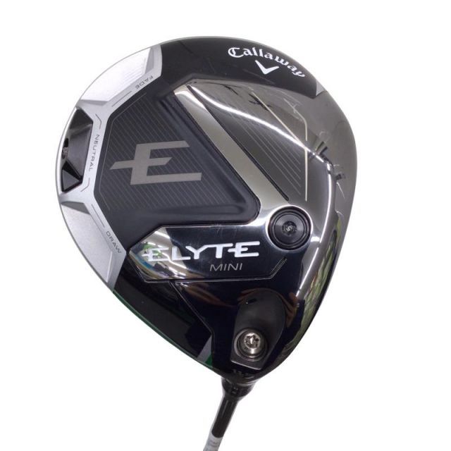 【中古】 キャロウェイ ELYTE MINI DRIVER 11.5° ドライバー DR TENSEI GREEN 60 for CW(ELYTE DR) (フレックスS) メンズ 男性用 右利き 右用 Cランク ゴルフクラブ