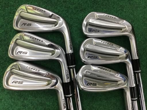【中古】 プロギア RS FORGED(2018) 6S アイアンセット IR スペックスチールIII Ver.2 (フレックスSR) メンズ 男性用 右利き 右用 Cランク ゴルフクラブ
